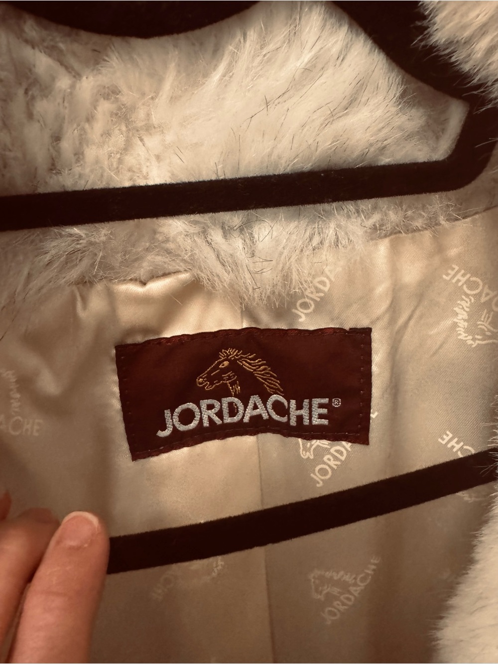 Jordache Plush Ivory Teddy Jacket - Picture 3 of 4